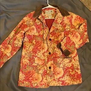 L.L. Bean Flannel Lined Jacket